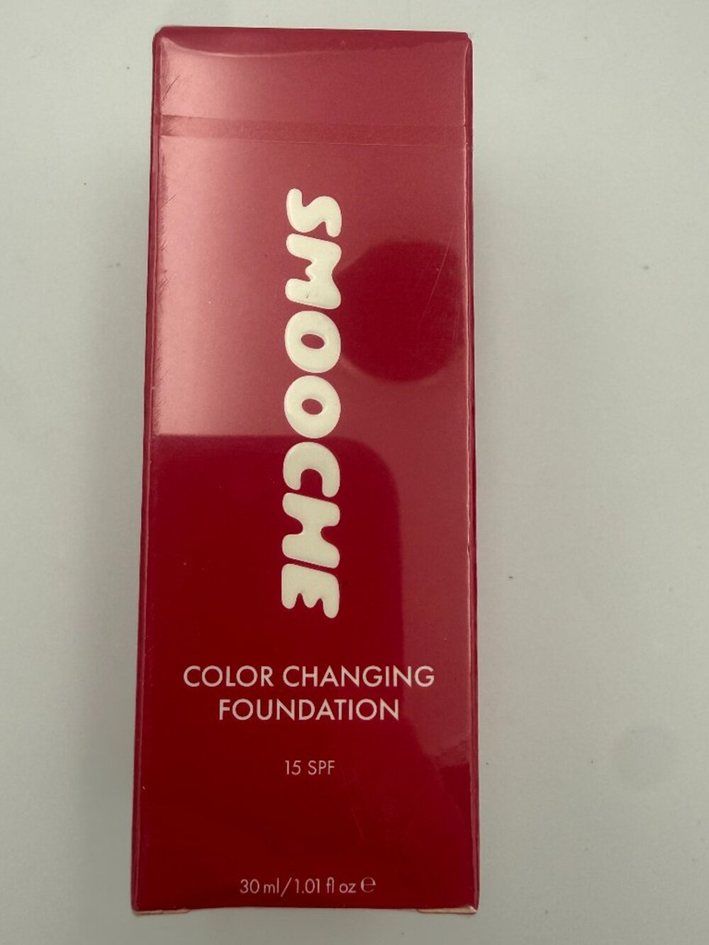 Smooche Color Changing Foundation 15 SPF 1.01 fl oz 30 ml Korean Beauty